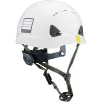 Casque de s&eacute;curit&eacute; d'escalade Fibre Metal, R&eacute;pond aux normes CSA type 2, Suspension Rochet, Ventil&eacute; Sidevic Inc.