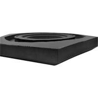 Rubber Channelizer Base, 15 lbs. Sidevic Inc.