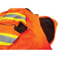 Parka d'hiver imperm&eacute;able 7-en-1, Orange haute visibilit&eacute;, 2T-Grand Sidevic Inc.