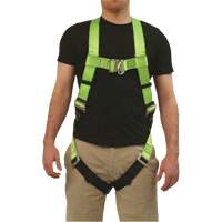 FBH-10000L Contractor Series Safety Harness, CSA Certified, Class AL, 400 lbs. Cap. Sidevic Inc.