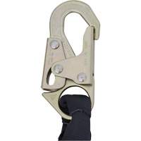 SA-5200-2.5 Shock Absorbing Lanyard, 2.5', Snap Hook Center, Snap Hook Leg Ends, Polyester Sidevic Inc.