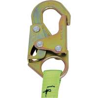 SA-5405-4 Shock Absorbing Lanyard, 4', Snap Hook Center, Snap Hook Leg Ends, Polyester Sidevic Inc.