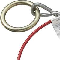AS-21210-6 6' Cable Anchor with Snap Hook & O-Ring, Sling, Temporary Use Sidevic Inc.
