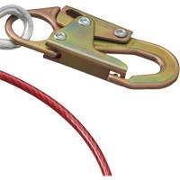 AS-21210-6 6' Cable Anchor with Snap Hook & O-Ring, Sling, Temporary Use Sidevic Inc.