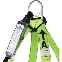 FBH-10000A6440-4 Harnais & longe classe A de 4' avec capacit&eacute; de 350 lb, Combinaison harnais/longe Sidevic Inc.
