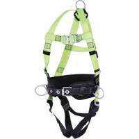 FBH10000L1020-S  Contractor Series Safety Harness with Positioning Belt, CSA Certified, Class ALP, Small Sidevic Inc.