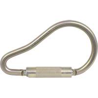 CP-04011-1 Zinc Plated Carabiner with 2" Gate Opening, Steel Sidevic Inc.