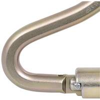 CP-04011-1 Zinc Plated Carabiner with 2" Gate Opening, Steel Sidevic Inc.