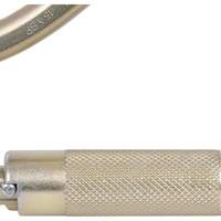 CP-04011-1 Zinc Plated Carabiner with 2" Gate Opening, Steel Sidevic Inc.