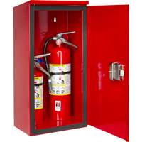 Armoires ext&eacute;rieures robustes pour extincteurs, 14" la x 28" h x 10" p Sidevic Inc.