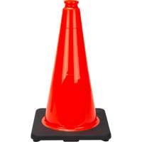 C&ocirc;ne de signalisation de premi&egrave;re qualit&eacute;, 18", Orange Sidevic Inc.