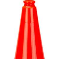 C&ocirc;ne de signalisation de premi&egrave;re qualit&eacute;, 18", Orange Sidevic Inc.