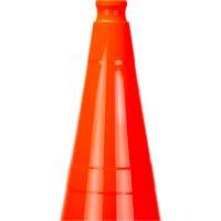 C&ocirc;ne de signalisation de premi&egrave;re qualit&eacute;, 28", Orange Sidevic Inc.