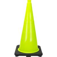 C&ocirc;ne de signalisation de premi&egrave;re qualit&eacute;, 28", Vert lime Sidevic Inc.