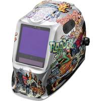 VIKING 3350 ADV Hot Rodders Helmet, 3.74" L x 3.15" W View Area, 5 - 13 Shade Range Sidevic Inc.