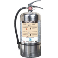 Extincteur pour la protection contre l'incendie de pile Lithium-ion, AVD, Capacit&eacute; 6 L Sidevic Inc.