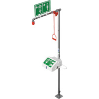 Combination Shower with Closed ABS Bowl & Bottom Inlet, Pedestal Sidevic Inc.