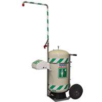 Mobile Self-Contained Emergency Safety Shower with Eye & Face Wash, 30 gal. Capacity, Meets None Sidevic Inc.