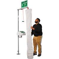 Safety Shower Test Kit with Bucket & Shower Sock Sidevic Inc.