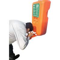 Portable Self-Contained Eyewash Station, Gravity-Fed, 10 gal. Capacity, Meets ANSI Z358.1 Sidevic Inc.