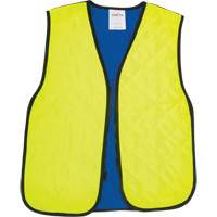 Veste refroidissante &agrave; &eacute;vaporation, Moyen, Jaune lime haute visibilit&eacute; Sidevic Inc.