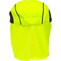 Chapeaux de refroidissement avec voiles pour le cou, Lime haute visibilit&eacute; Sidevic Inc.