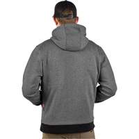 Chandail &agrave; capuchon chauffant M12 (chandail seulement), Hommes, Moyen, Gris, Poly-coton Sidevic Inc.
