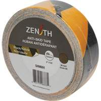 Ruban antid&eacute;rapant, 2" x 60', Noir & jaune Sidevic Inc.