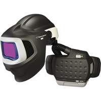 Syst&egrave;me de protection respiratoire &agrave; &eacute;puration d'air motoris&eacute; haute efficacit&eacute; Adflo avec masque de soudage 9100 MP Speedglas, Masque de soudage, Pile Lithium-ion Sidevic Inc.