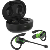 &eacute;couteurs Bluetooth UltraComm Aware noir & vert Sidevic Inc.