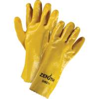 Gants &agrave; fini rugueux et r&eacute;sistants aux produits chimiques, Taille 9, 12" lo, PVC, Doublure en Interlock, 47-mil Sidevic Inc.