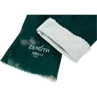 Gants verts &agrave; double enduit, 12" lo, PVC, Doublure en Jersey de coton, 70 mils Sidevic Inc.