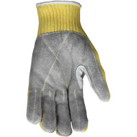 CutPro&reg; Cut Resistant Work Gloves with Split Leather Palm, Size Small, 7 Gauge, Kevlar&reg; Shell, ASTM ANSI Level A3 Sidevic Inc.