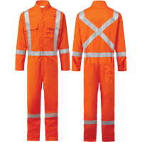 Combinaison FR Bizflame 88/12 Iona 7 oz. FR510, Taille 36, Orange Sidevic Inc.