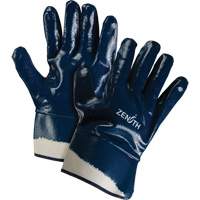 Heavyweight Safety Cuff Gloves, 11/2X-Large, Nitrile Coating, Cotton Shell Sidevic Inc.