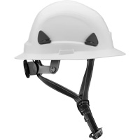 Casque Fibre Metal de style escalade avec bordure compl&egrave;te, R&eacute;pond aux normes CSA type 2, Suspension Rochet, Non ventil&eacute; Sidevic Inc.