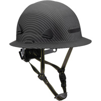 Casque Fibre Metal de style escalade avec bordure compl&egrave;te, R&eacute;pond aux normes CSA type 2, Suspension Rochet, Non ventil&eacute; Sidevic Inc.