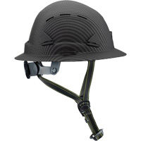 Casque Fibre Metal de style escalade avec bordure compl&egrave;te, R&eacute;pond aux normes CSA type 2, Suspension Rochet, Ventil&eacute; Sidevic Inc.