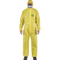 AlphaTec&reg; 2300 STANDARD Bound Model 147 Coveralls, Small, Yellow, Polyethylene Laminate/Polypropylene Sidevic Inc.