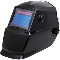 Auto Darkening Welding Helmet, 3.78" L x 2.05" W View Area, 9 - 13 Shade Range Sidevic Inc.