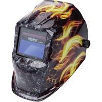 VIKING 1740 Ignition Auto-Darkening Welding Helmet, 3.78" L x 1.67" W View Area, 9 - 13 Shade Range Sidevic Inc.