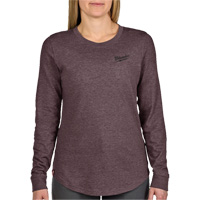 FREEFLEX Long-Sleeve Hybrid T-Shirt, Women's, X-Small, Purple Sidevic Inc.