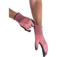 Gants &eacute;cologiques, l&eacute;gers, et r&eacute;sistants &agrave; la coupe, &agrave; haute dext&eacute;rit&eacute;, Taille 10, Calibre 18, Rev&ecirc;tement Mousse de nitrile, Enveloppe en Acier inoxydable/PEHP/rPET, ASTM ANSI niveau A4 Sidevic Inc.