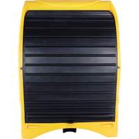 4-Drum Hard Cover Spill Pallet, 68.11" L x 61.61" W x 83.07" H, 1433 lbs. Load Capacity Sidevic Inc.