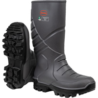 Bottes de s&eacute;curit&eacute; int&eacute;grales Boss avec semelle interm&eacute;diaire et prot&egrave;ge-m&eacute;tatarse interne, Polyur&eacute;thane thermique, Embout Acier, Semelle R&eacute;sistant aux perforations, Pointure 6 Sidevic Inc.