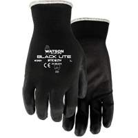 391 Stealth Black Lite Gloves, X-Small, Polyurethane Coating, Polyester Shell Sidevic Inc.