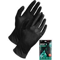 Deny&reg; Disposable Gloves, Small, Nitrile, 6-mil, Powder-Free, Black Sidevic Inc.