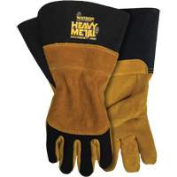 Black Velvet Mig/Stick Welding Gloves, Grain Elkhide, Size Small Sidevic Inc.