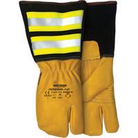 Powerline One-Finger Water-Resistant Mitt, Leather, Medium Sidevic Inc.