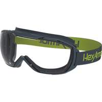 MX500 Safety Goggles, Clear Lens, Anti-Fog/Anti-Scratch, Indirect Vent Sidevic Inc.